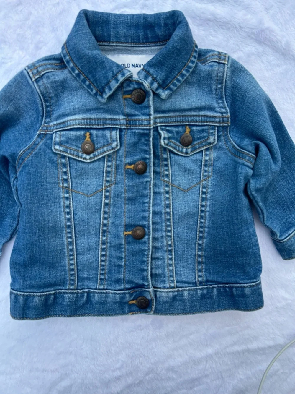 Old Navy Dark Blue Kids' Denim Jacket